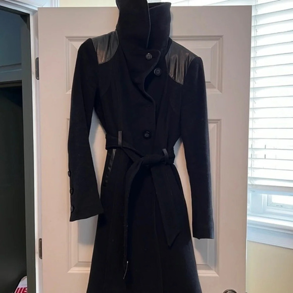 Mackage Wool Trench - Picture 1 of 2